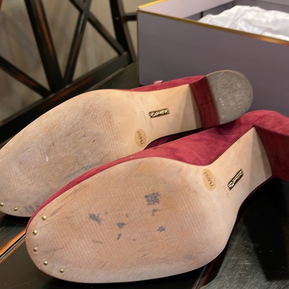 Louise et Cie Heels in Burgundy - Picture 5 of 10